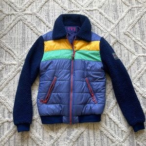 Teddy Fresh Vintage Sherpa Jacket SZ M